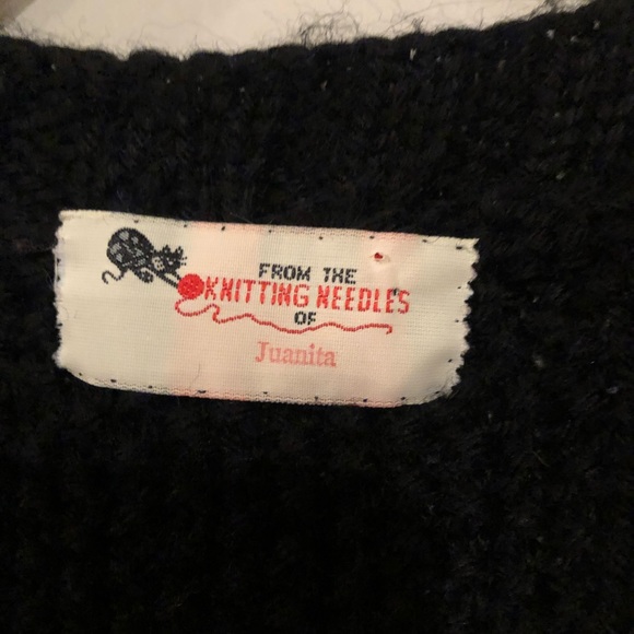 Handmade knit vest L - Picture 3 of 3